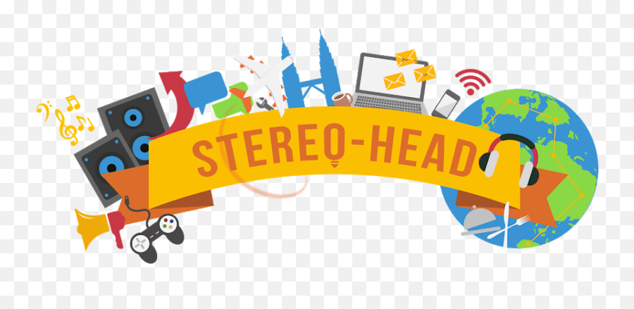 Stereo Head - Graphic Design Emoji,Missed The Bus Emoji