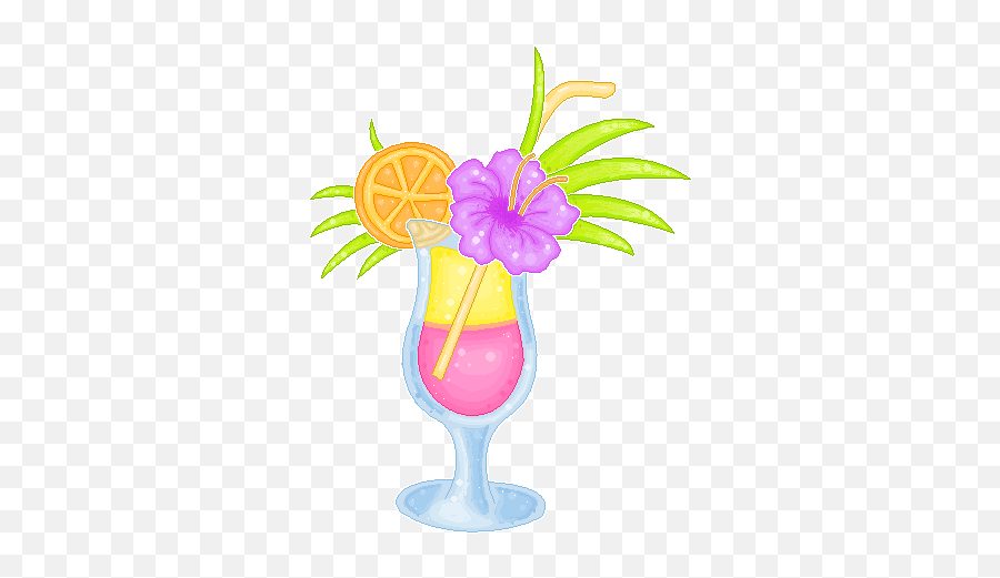 Tropical Drink By Julz90210 On Clipart Library - Clip Art Clipart Tropical Drink Emoji,Tropical Drink Emoji