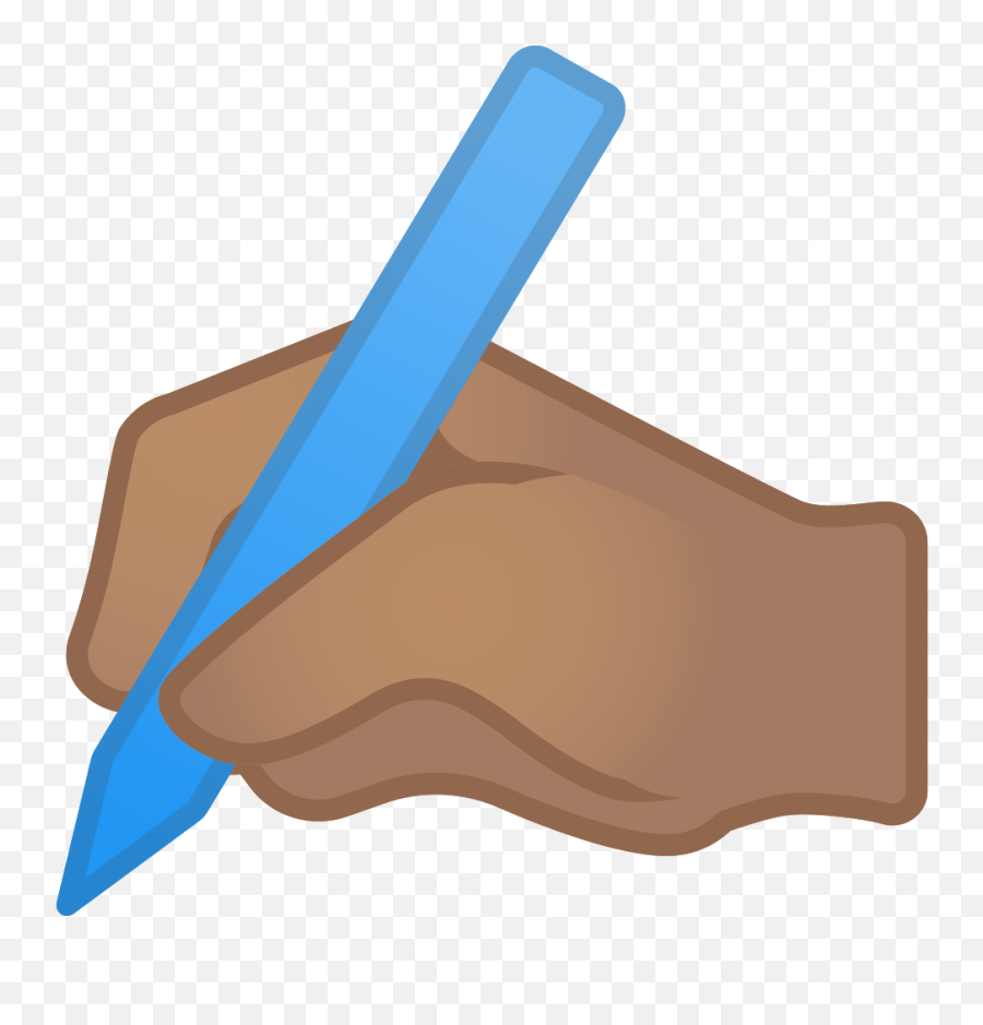 Writing Emoji Png Picture - Emoji Writing Hand Png,Memo Emoji