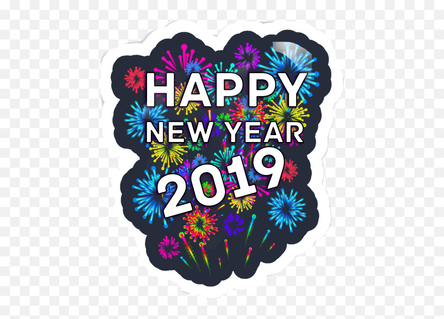 Happynewyear 2019newyearnewyears - Illustration Emoji,Happy New Year Emoji 2019