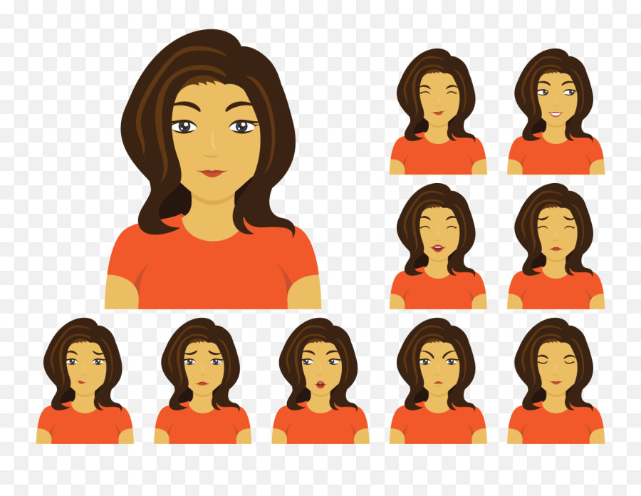 Mujer O Mujer Vector - Descargar Vectores Gratis Vector Mujer Png Emoji,Emoticono Sorprendido
