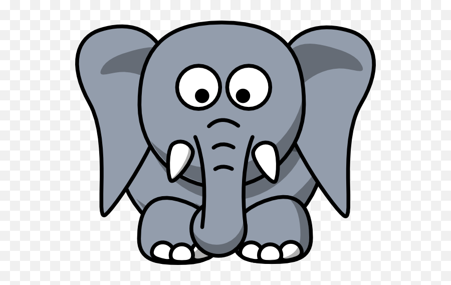 Elephant Ears Clipart Clipart Kid - Clipartix Emoji,Elephant Emoji