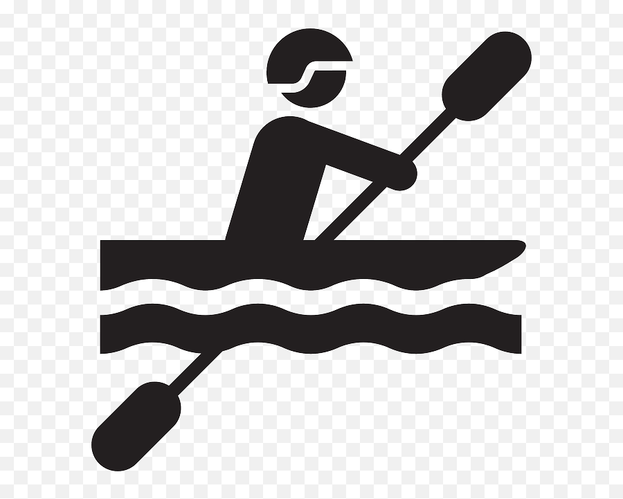 Kayaking Clipart Adventure Kayaking - Kayaking Clipart Emoji,Canoe Emoji