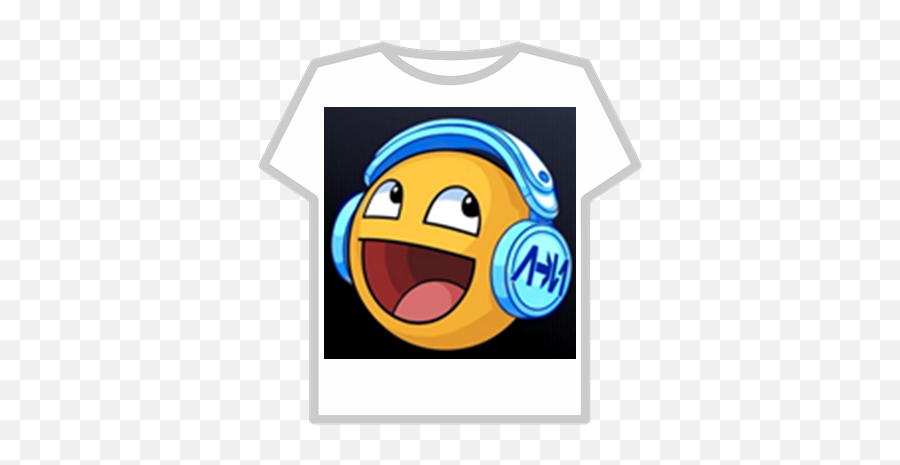 Epic Face This Is Blue Version Of The Headset - Roblox Epic Face With Headphones Emoji,Headphone Emoticon
