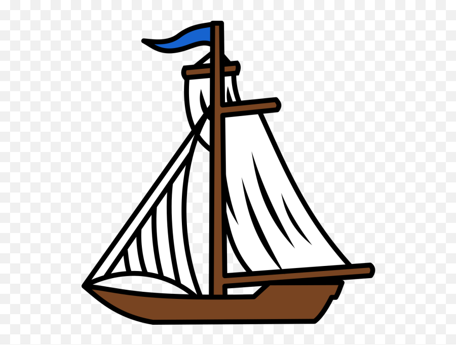 Sail Boat Png Svg Clip Art For Web - Download Clip Art Png Boats Clip Art Emoji,Flag Boat Emoji