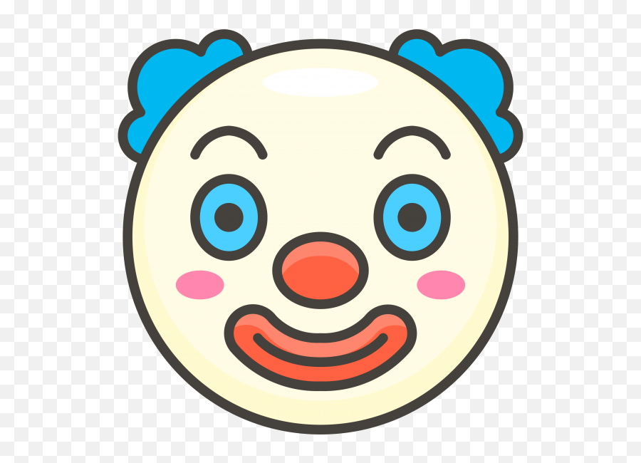 Pin - Clown Face Png Emoji,Transparent Emoji