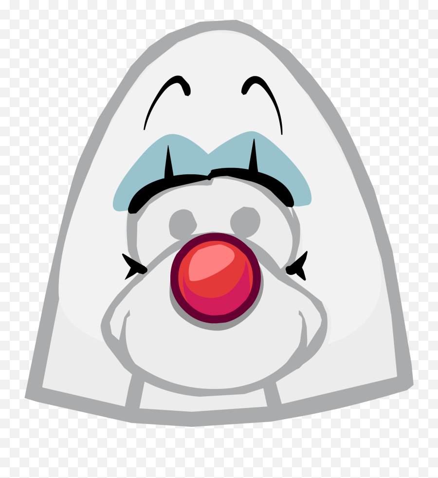 Clown Face Paint Png - Lashes Club Penguin Emoji,Clown Emoticon
