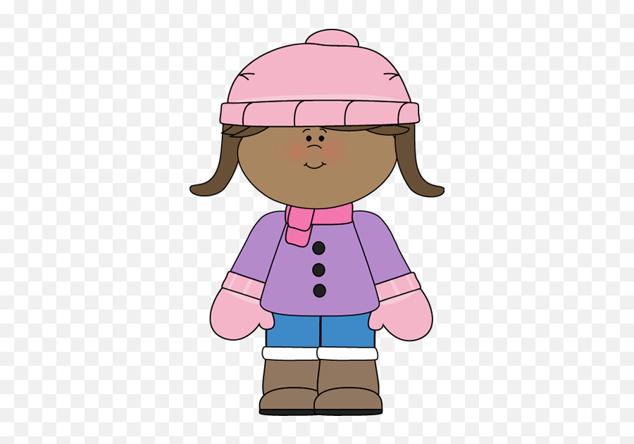 Girl Cliparts Download Free Clip Art - Girl Winter Clipart Emoji,Freezing Cold Emoji