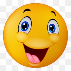 Writer Clipart Emoji Picture - Blue Peace Sign