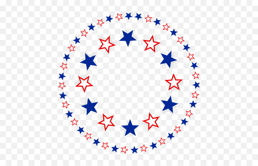 Patriotic Stars - New York Times Best Seller Stamp Emoji,Moon And Stars Emoji