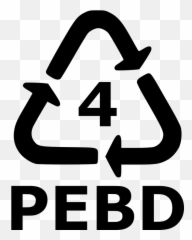 Recycle 4 Pebd - Polietileno De Alta Densidad Codigo Emoji