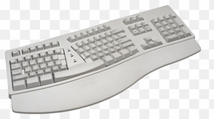 Free Computer Keyboard Clipart Black - Transparent Background Png Emoji