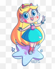 Star Vs Forces Of Evil Transparent - Butterfly Chibi Emoji