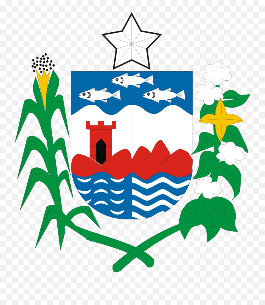 Brasão Do Estado De Alagoas - Brasão Bandeira De Alagoas Emoji,Marx Emoji