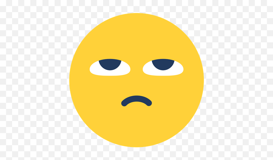 Bored Emoji Icon Of Flat Style - Smiley,Cello Emoji