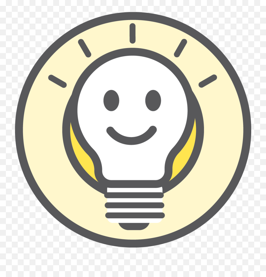 Lightbulb 4c Icon - Illustration Emoji,Light Bulb Emoticon