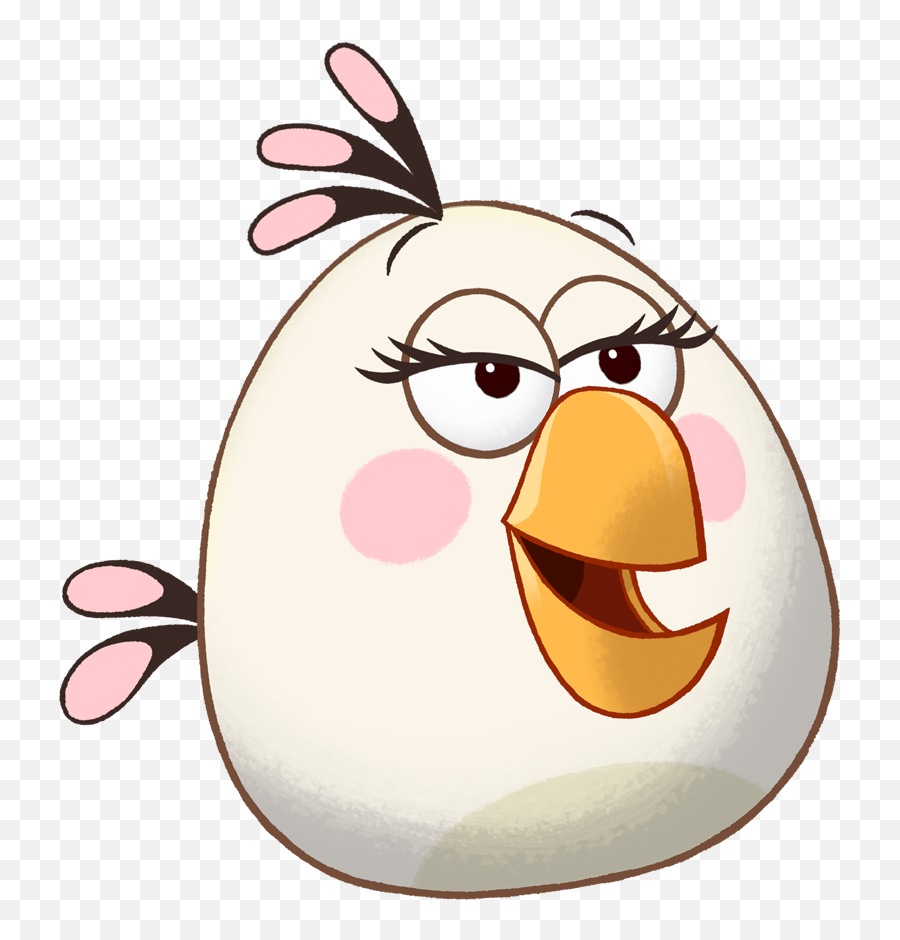 Download Hd Angry Birds Art Kawaii - Angry Birds Toons Matilda The Angry Bird Emoji,Angry Bird Emoji