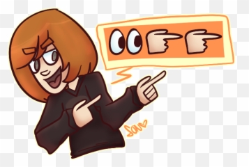 Finger Guns - Cartoon Emoji,Finger Guns Emoji