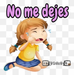Sad girl WhatsApp - Cartoon Emoji