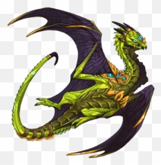 Abscents NEW Bog F Starving Gods Skins and Accents - Dark Blue And Yellow Dragon Emoji