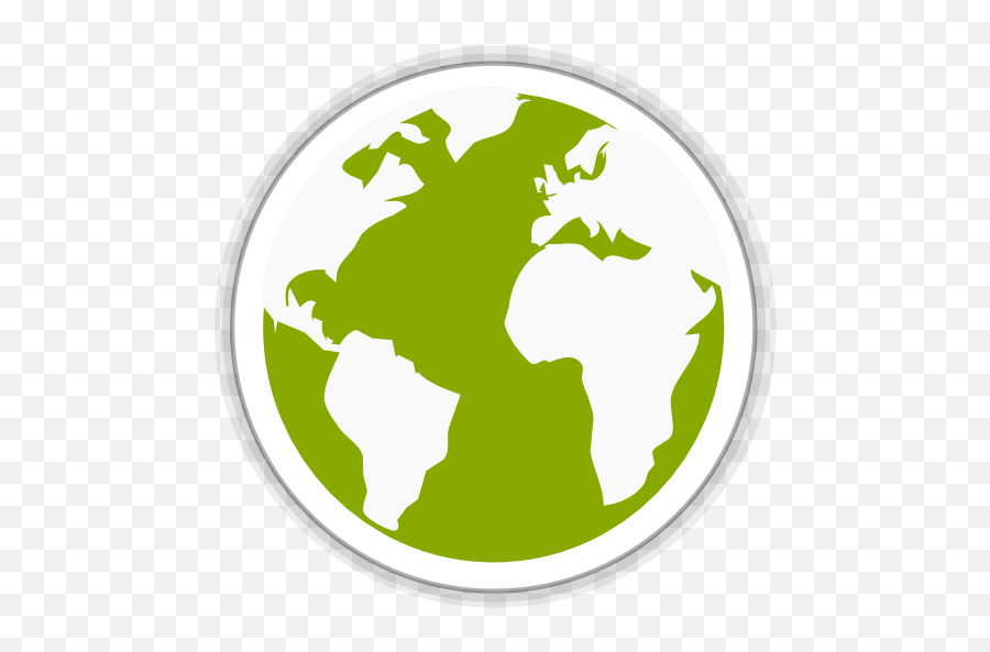 Midori Globe Icon Simple Iconset Kxmylo - Globe Svg Emoji,Emoji Globe