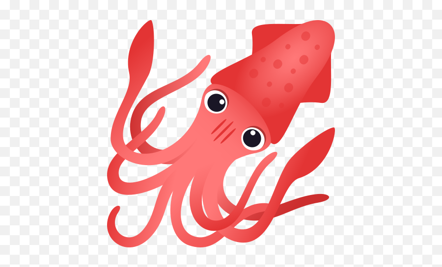 Emoji Squid To - Giant Squid,Octopus Emoji