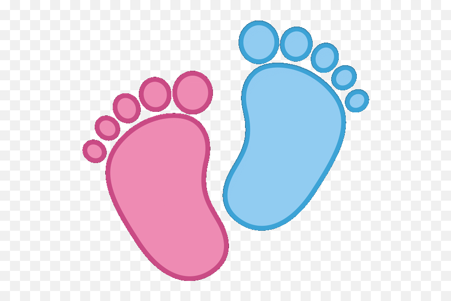 Top K Feets Stickers For Android U0026 Ios Gfycat - Baby Feet Blue And Pink Emoji,Foot Emoji
