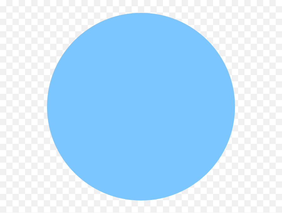 Blue Circle No Background Clipart - Blue Circle Png Transparent Emoji,Blue Circle Emoji