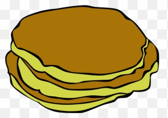 Pancake Clipart Transparent - Pancakes Art Emoji