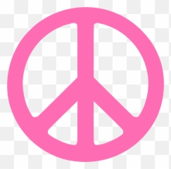 Pink - Peace Sign Clipart Png Download Full Size Pink Peace Sign Emoji,Victory Sign Emoji