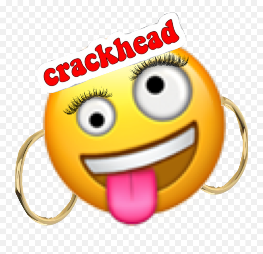 Sticker - Emoji Crazy,Crackhead Emoji