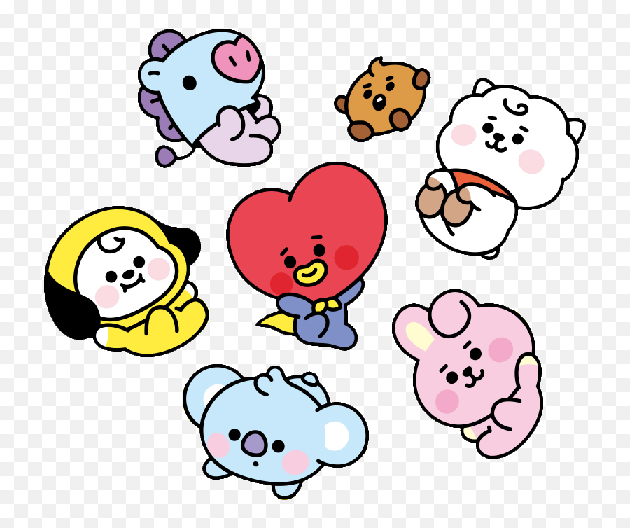 Freetoedit - Bt21 Baby Emoji,Bt21 Emoji