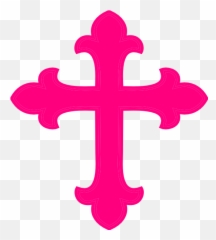 Pink Cross Clipart - Sign Of The Symbol Emoji