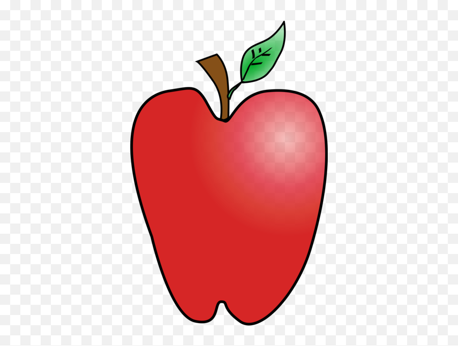 Cartoon Apple - Apple And Banana Cartoon Emoji,Kim K Emoji