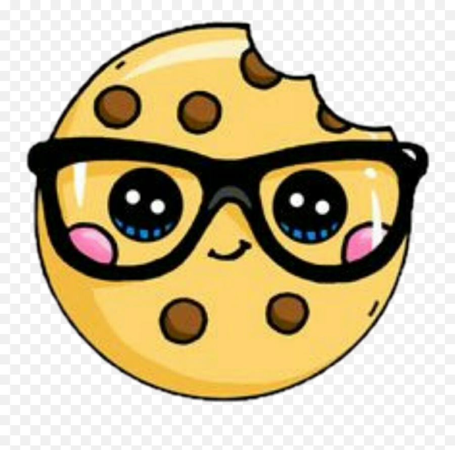 Largest Collection Of Free - Kawaii Cookie Emoji,Geeky Emoji