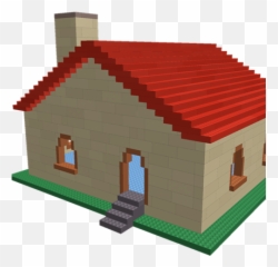 Old Classic House - Classic Roblox House Model Emoji,House Emoticon