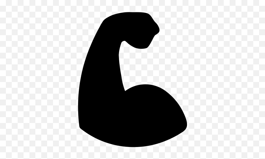 Collection Of Free Vector Emoji Strength - Strengths Icon Png,Flexing Emoji
