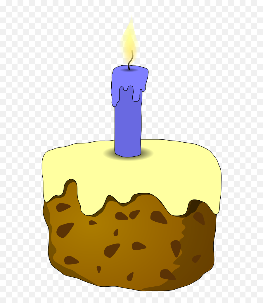 Cake And Candle - Cake With Candle Emoji,Birthday Cake Emojis