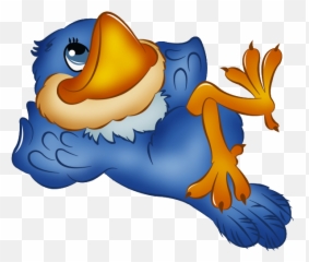 Funny Bluebird Clip Art - Cartoon Bird Png Images Free Download Emoji,Bluebird Emoji