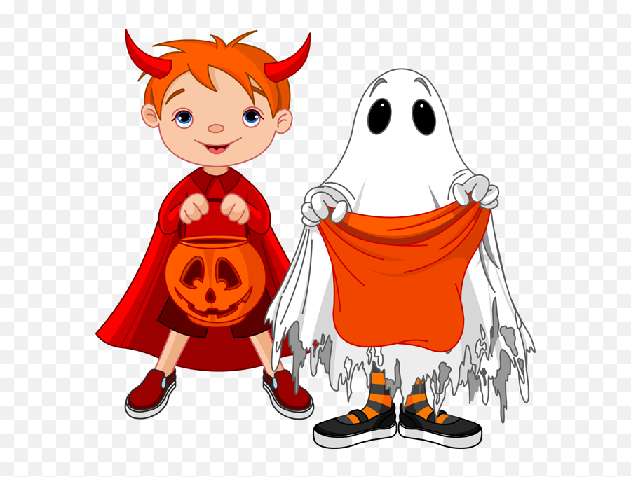 Wow Halloween Blank Journal Book - Trick Or Treat Boy Cartoon Emoji,Ghost Book Emoji