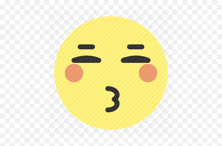 Emoji Version 2 - Circle,Blush Face Emoji