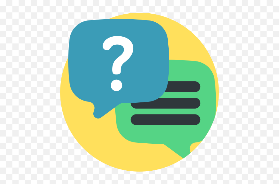 Emoji Reactions - Question Color Icon Png,Mercury Emoji