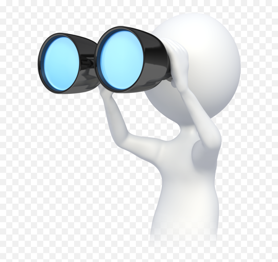 Looking Through Binoculars Png Transparent Looking Through - Future Scope Clipart Emoji,Binoculars Emoji