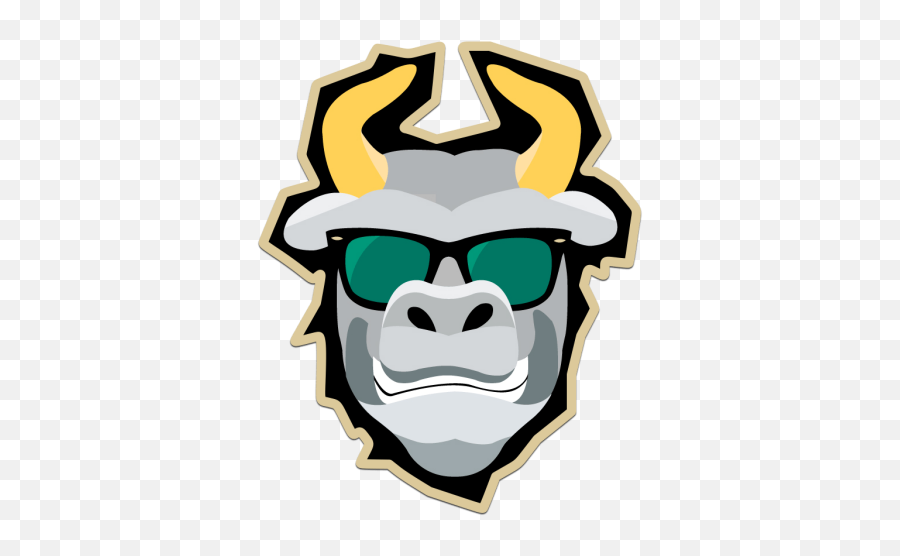 Gold - Usf Rocky The Bull Logo Emoji,Rocky Emoji