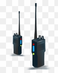 Handheld Radio Transmission Portable - Walkie Talkie Clip Art Emoji,Radio House Emoji