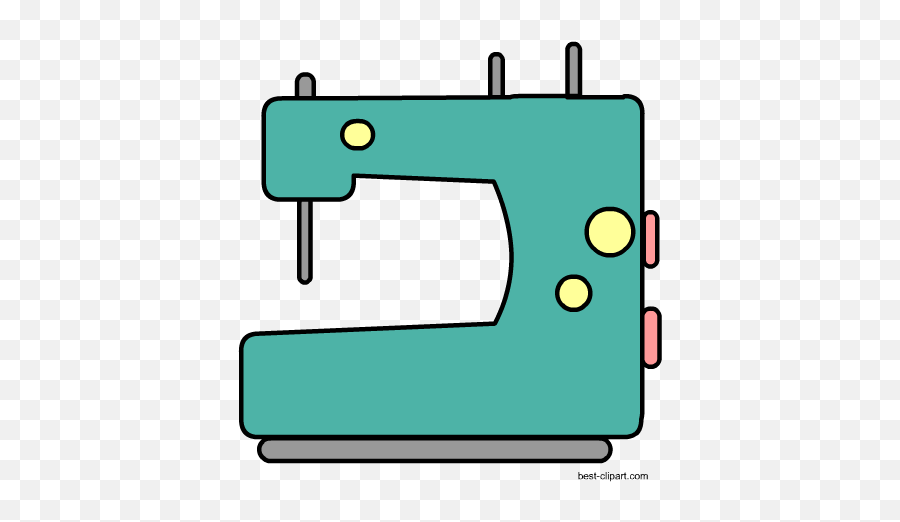 Free Craft Clip Art Graphics - Cute Sewing Machine Clip Art Emoji,Sewing Emoji