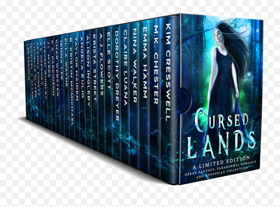 Cursed Lands Anthology Book Tour Urban Fantasy Paranormal - Flyer Emoji,Urban Emoji