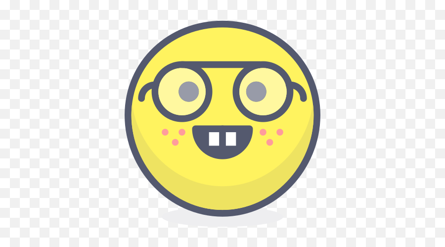 Nerd - Smiley Emoji,Nerd Emoticons