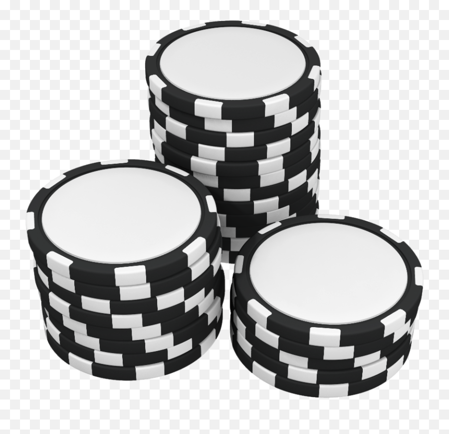 Chip That Suits You Clay Composite - Black And White Poker Chips Clip Art Emoji,Poker Chip Emoji