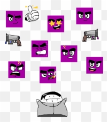 The Adventures Of Square Emojis - Clip Art,Movies In Emojis